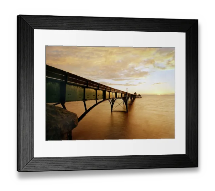 Framed Print : Clevedon Pier N030021