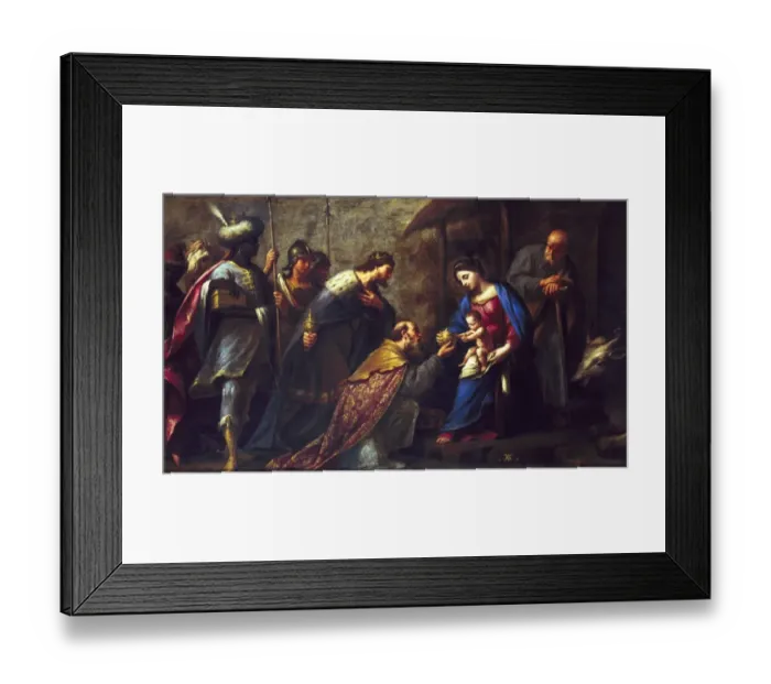 Framed Print : Vaccaro - The Adoration of the Magi J920067
