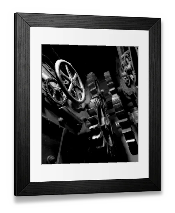 Framed Print : Machine detail DP043879