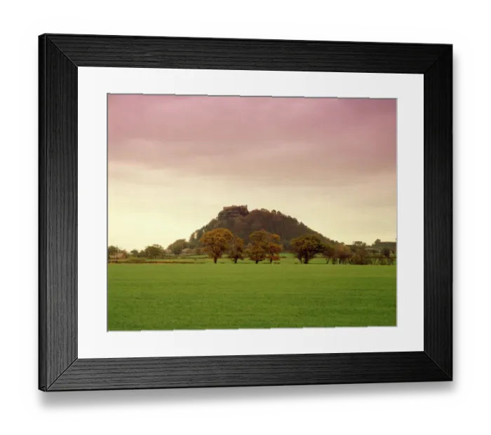 Framed Print : Beeston Castle J860370 Framed Print : Beeston Castle J860370