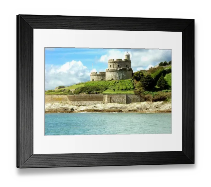 Framed Print : St Mawes Castle N070912