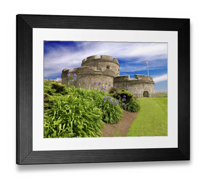Framed Print : St Mawes Castle N070928