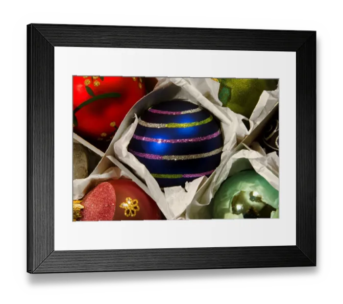 Framed Print : Christmas decorations DP031937