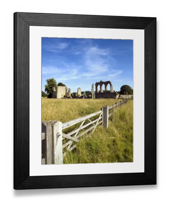 Framed Print : Bayham Old Abbey N000027