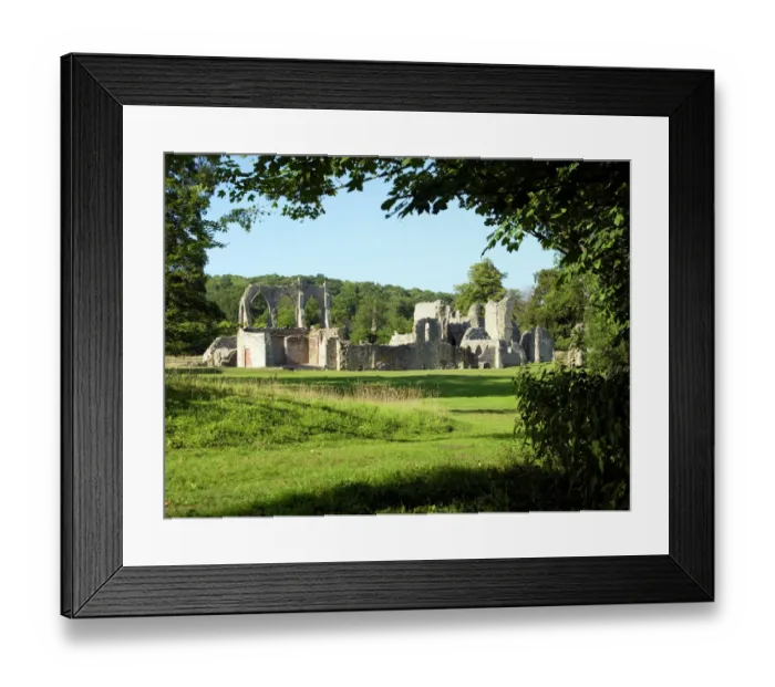 Framed Print : Bayham Old Abbey N000029