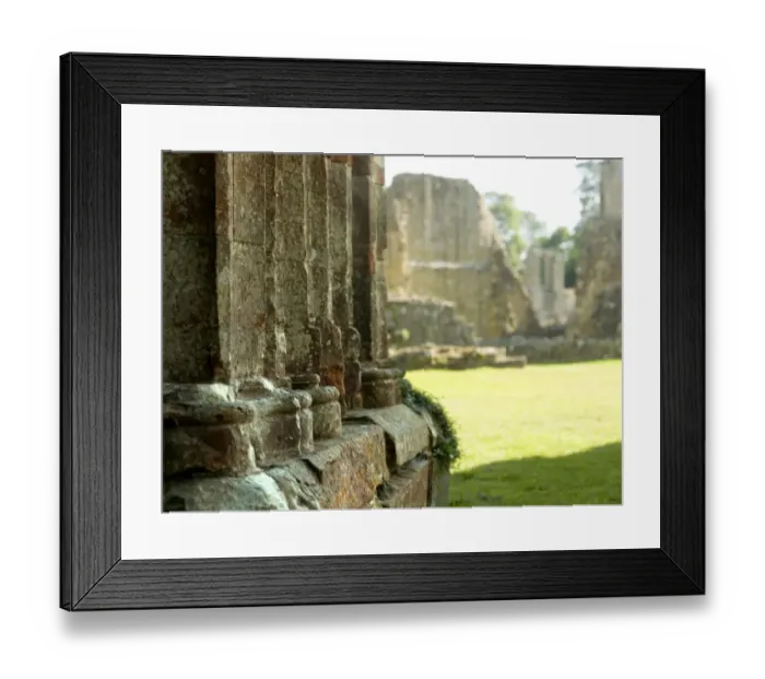 Framed Print : Bayham Old Abbey N000033 Framed Print : Bayham Old Abbey N000033