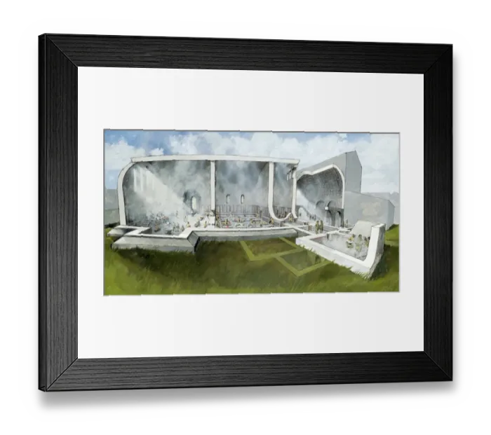 Framed Print : The bath house at Wroxeter Roman City J900037 Framed Print : The bath house at Wroxeter Roman City J900037