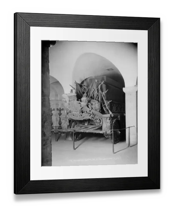 Framed Print : Final carriage for the Iron Duke CC97_01636