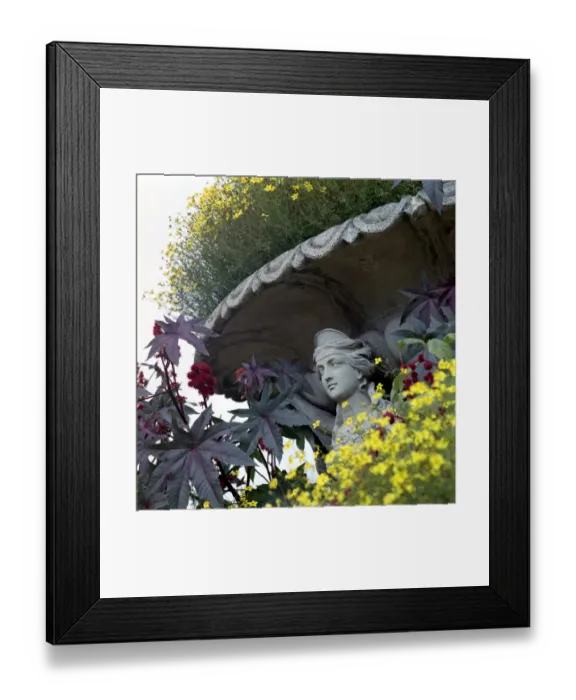 Framed Print : Garden urn, Osborne House N060104