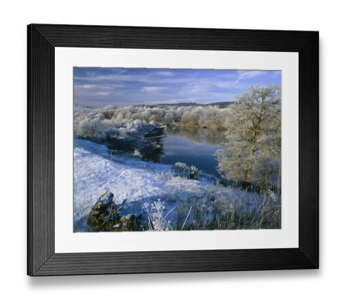 Framed Print : North Tyne River K011677