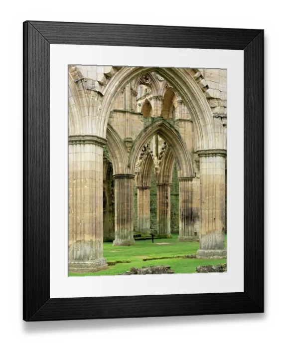 Framed Print : Rievaulx Abbey J060222 Framed Print : Rievaulx Abbey J060222