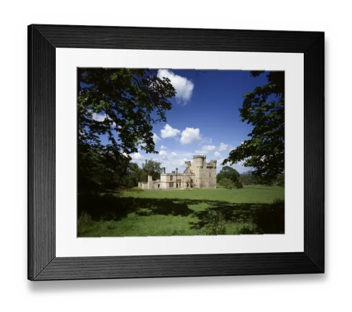 Framed Print : Belsay Castle J850293