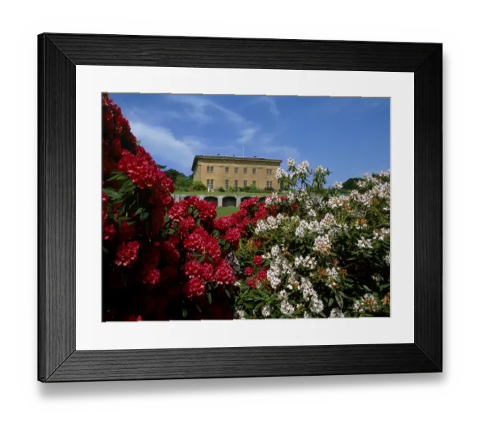 Framed Print : Belsay Hall K020694 Framed Print : Belsay Hall K020694