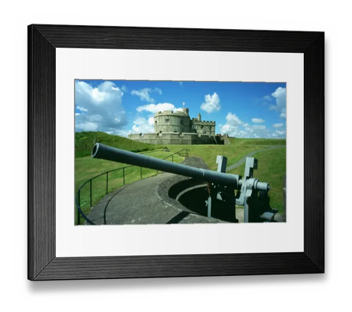 Framed Print : Pendennis Castle K021944 Framed Print : Pendennis Castle K021944