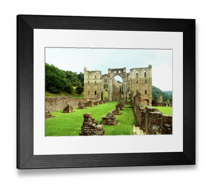 Framed Print : Rievaulx Abbey N060078 Framed Print : Rievaulx Abbey N060078