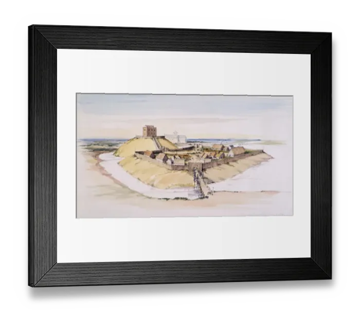 Framed Print : Cliffords Tower J920591