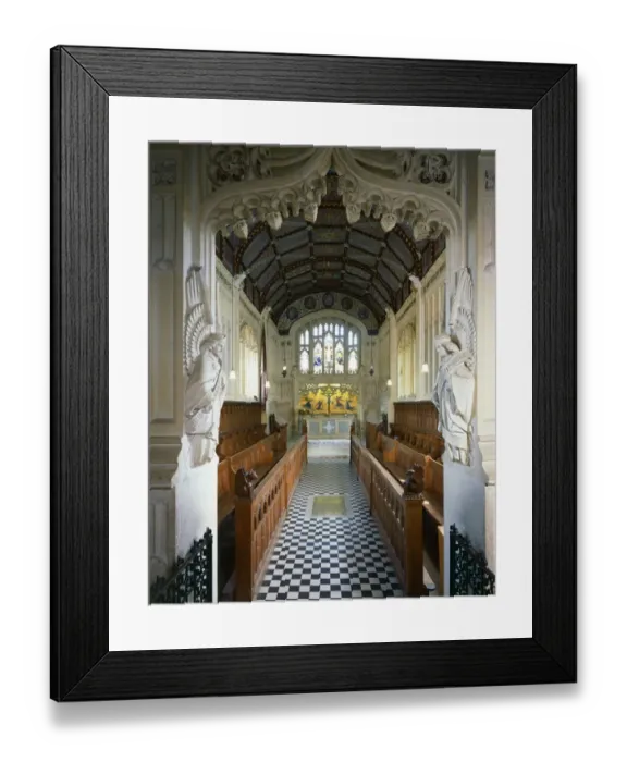 Framed Print : St. Nicholas Chapel, Carisbrooke Castle J020116