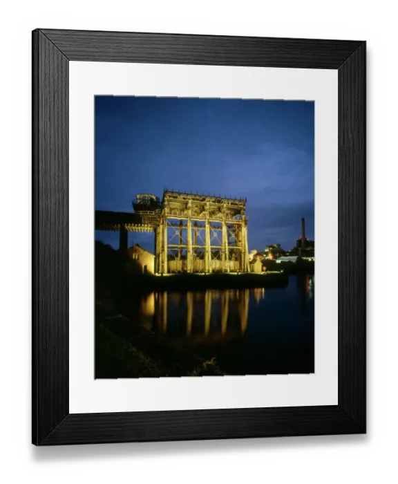 Framed Print : Anderton Boat Lift N000041