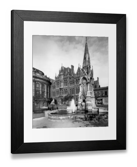 Framed Print : Chamberlain Square, Birmingham BL01421_A