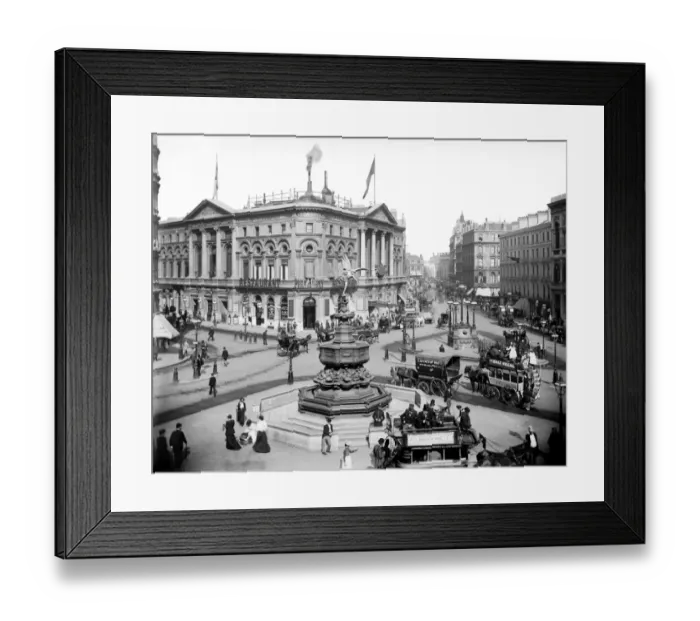 Framed Print : Piccadilly Circus c. 1893 CC97_00945