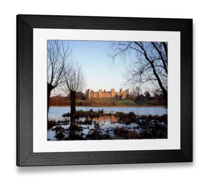 Framed Print : Framlingham Castle K030261