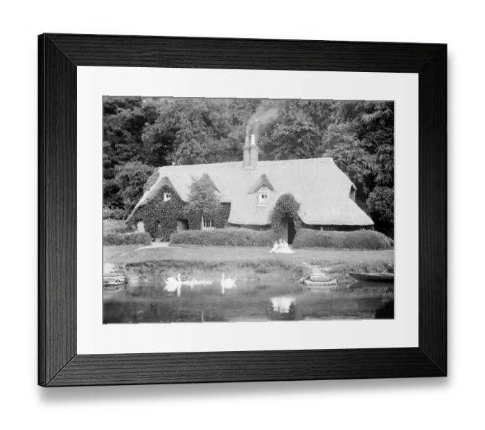 Framed Print : Rustic cottage CC73_01239