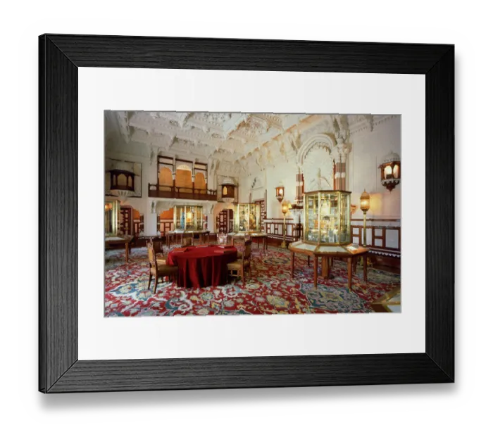 Framed Print : Durbar Room, Osborne House K020096 Framed Print : Durbar Room, Osborne House K020096