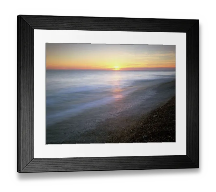 Framed Print : Chesil Beach K020279