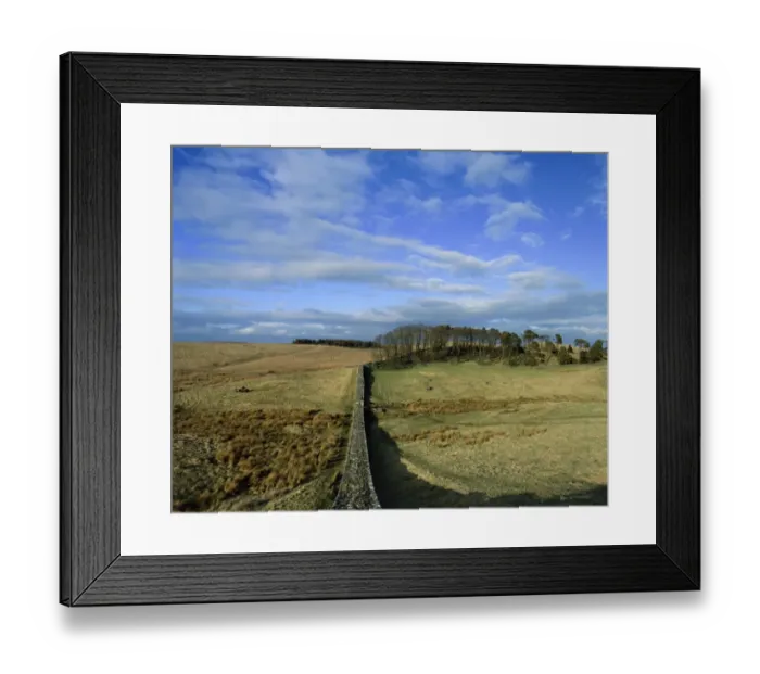 Framed Print : Hadrians Wall K020993 Framed Print : Hadrians Wall K020993