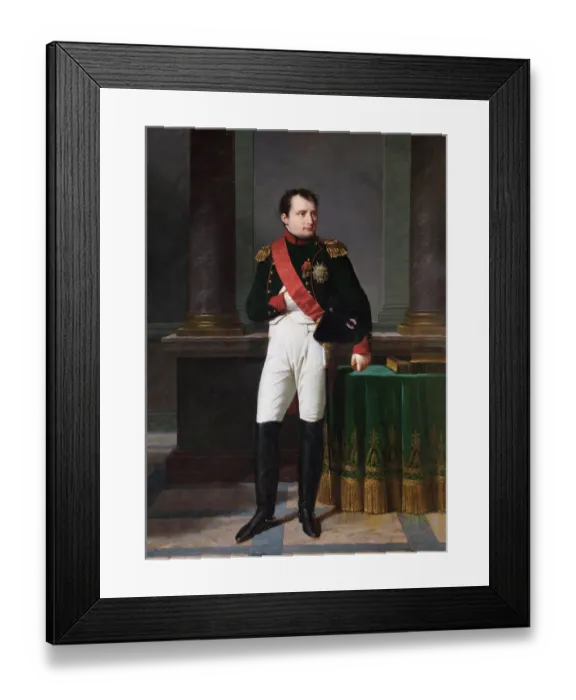 Framed Print : Lefevre - Napoleon Bonaparte N070468