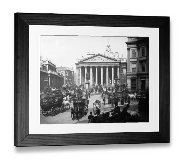 Framed Print : The Royal Exchange CC97_01494