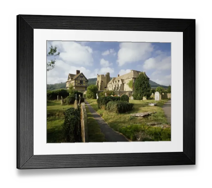 Framed Print : Stokesay Castle J900420 Framed Print : Stokesay Castle J900420