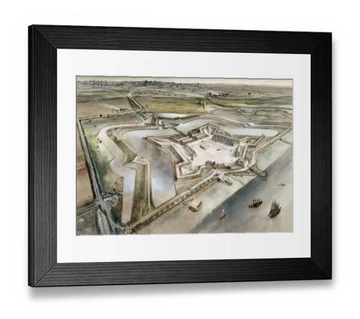 Framed Print : Tilbury Fort J910014
