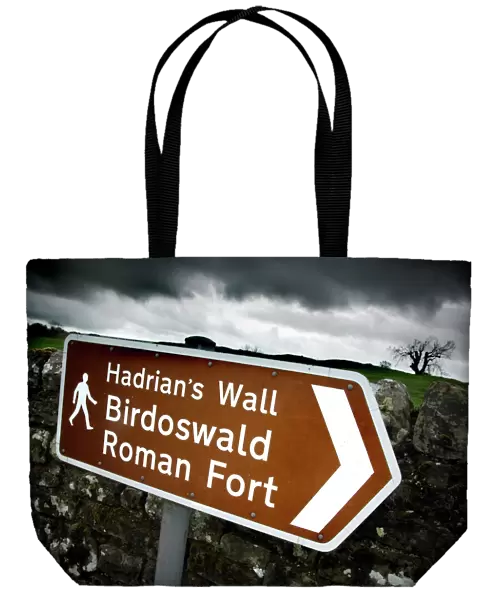 Birdoswald Roman Fort sign N070973