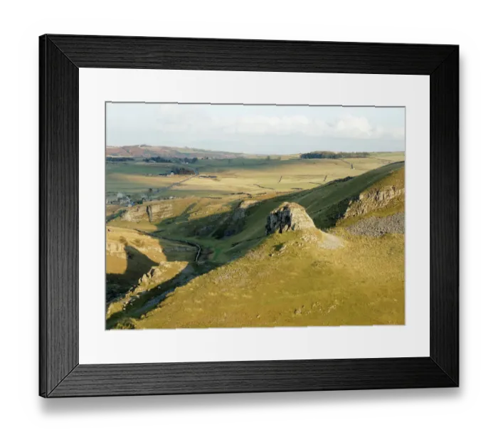 Framed Print : Peters Stone, Derbyshire K031244