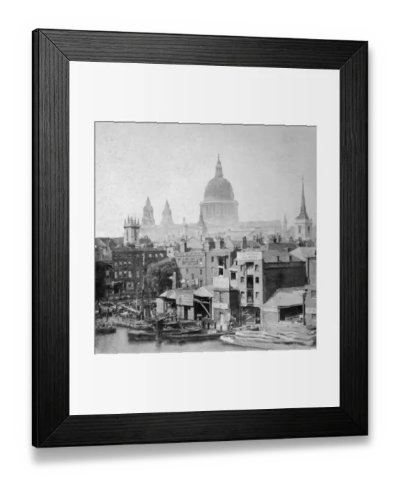 Framed Print : St Pauls Cathedral BB91_18987