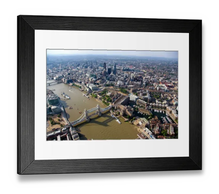 Framed Print : Tower Bridge and the City 24434_016