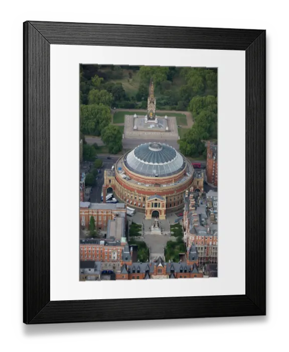 Framed Print : The Royal Albert Hall and The Albert Memorial 24443_021