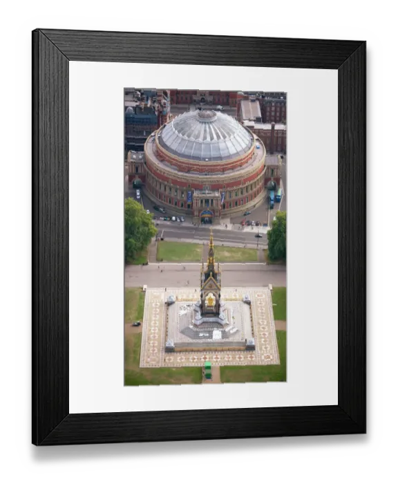 Framed Print : The Royal Albert Hall and The Albert Memorial 24443_032