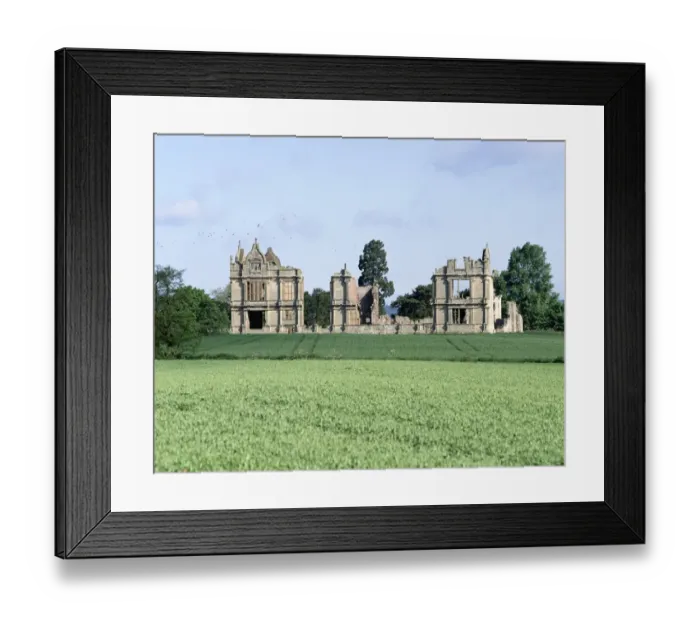 Framed Print : Moreton Corbet Castle K040485