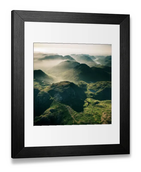 Framed Print : Scafell EAW587429