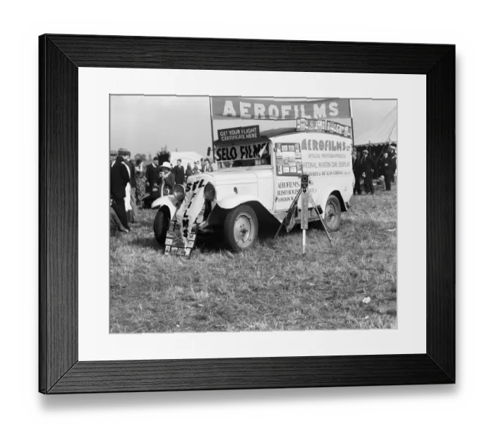 Framed Print : Aerofilms van AFL03_aerofilms_b5794 Framed Print : Aerofilms van AFL03_aerofilms_b5794