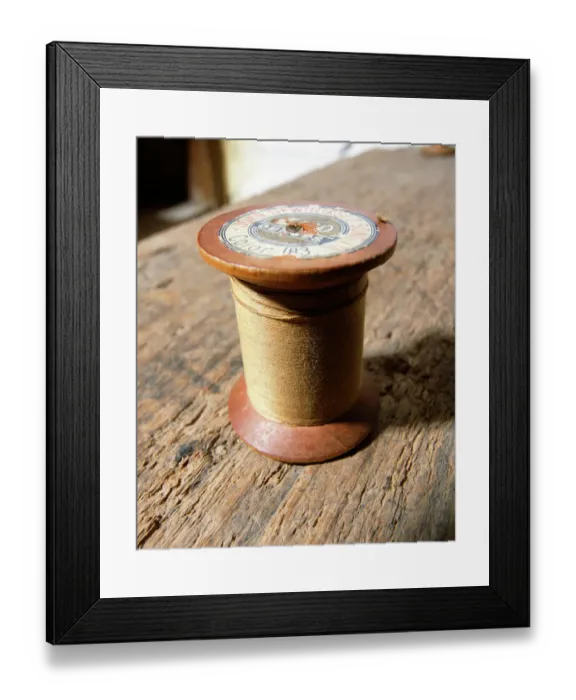 Framed Print : Cotton Reel K011088 Framed Print : Cotton Reel K011088