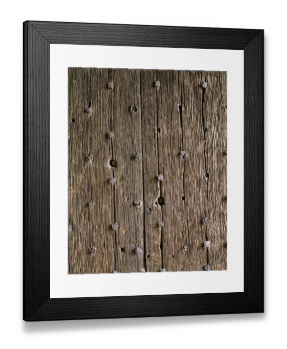Framed Print : Stokesay Castle gatehouse door K011370 Framed Print : Stokesay Castle gatehouse door K011370