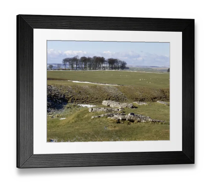 Framed Print : Arbor Low Stone Circle K060167