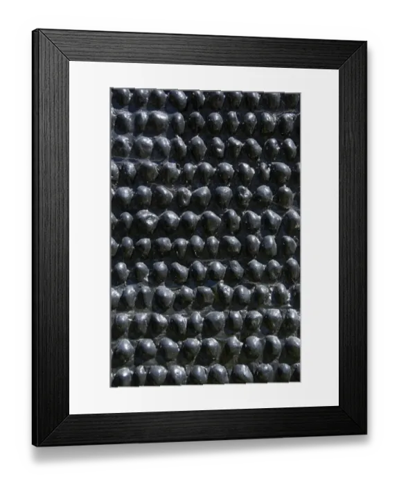 Framed Print : Flint wall DP054202