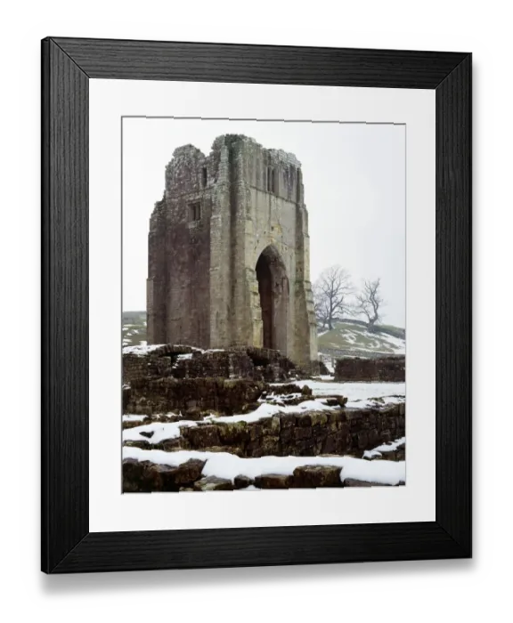 Framed Print : Shap Abbey K060281 Framed Print : Shap Abbey K060281