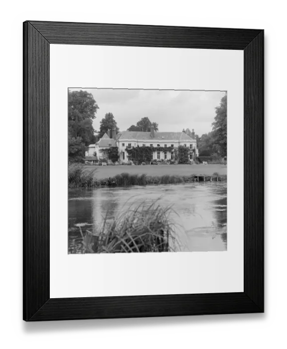 Framed Print : Longparish House, Hampshire a067267