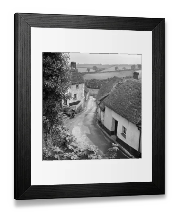 Framed Print : English village a079532