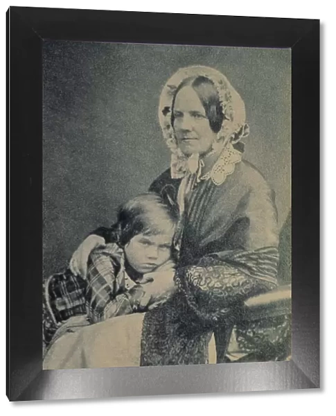 Emma Darwin and son Leonard K970227